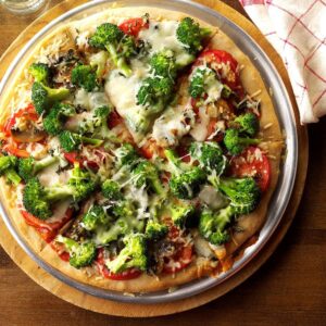 White Veggie Pizza